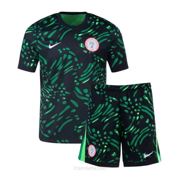 Camiseta Nigeria Replica Primera Ropa Niño 2024 Descuento increíble