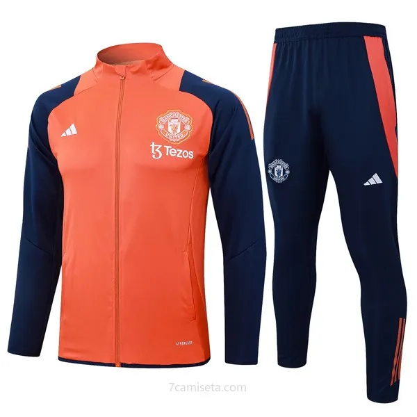 Chandal Manchester United 2024/25 Naranja 3 Barato ganga, reserva en toda la red