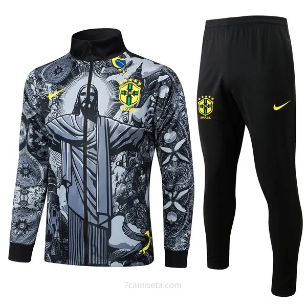 Chandal Brasil 2024/25 Gris 2 Corre a por él este bicoca genial