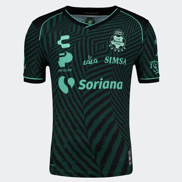 Camiseta Santos Laguna Replica Segunda Ropa 2024/25 Llévatelo este saldo brutal